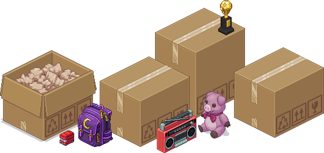 Unpacking oyun görseli - Eşya yerleştirme mekaniği