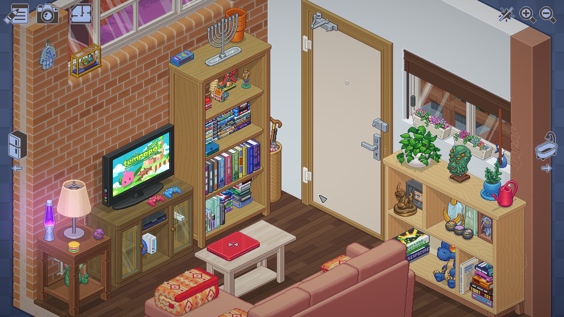 Unpacking oyun ekran görüntüsü - Banyo düzeni