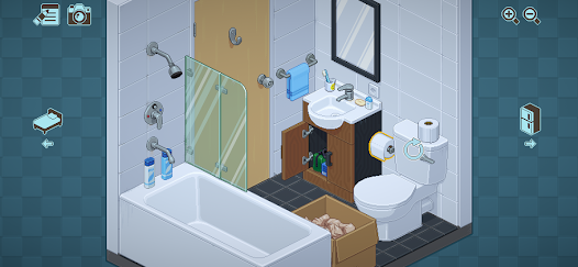 Unpacking oyun ekran görüntüsü - Mutfak düzeni